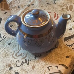 Purple Ceramic Teapot